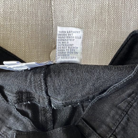 DG2 by Diane Gilman black jeans with rhinestone details - Picture 9 of 11